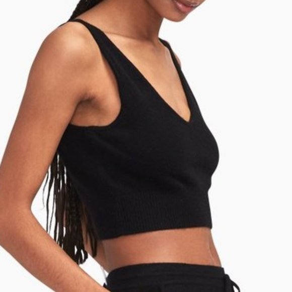 Cashmere Cropped Tank Top from Naadam - Picture 4 of 8